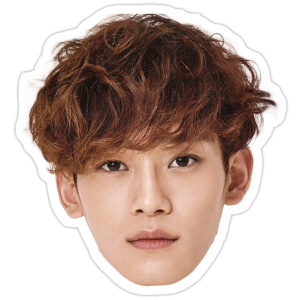 chen head stickers by adore value redbubble