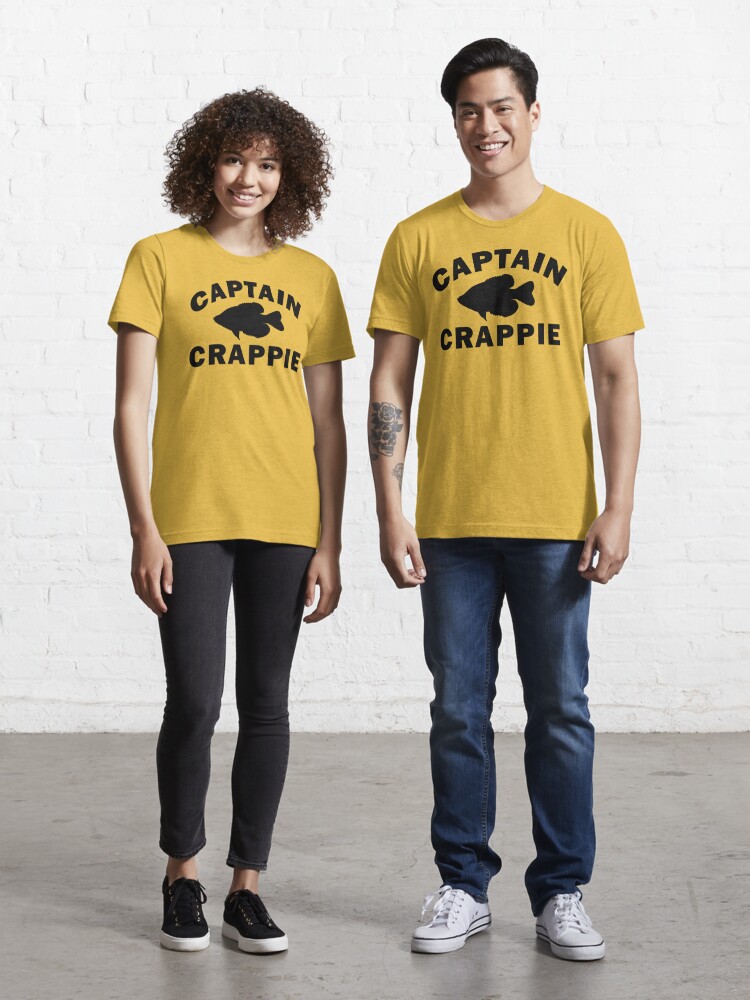 Captain Crappie Essential T-Shirt for Sale by Marcia Rubin