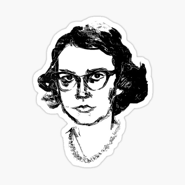 Artikel-Vorschau von Flannery O'Connor, designt und verkauft von sidneyck.
