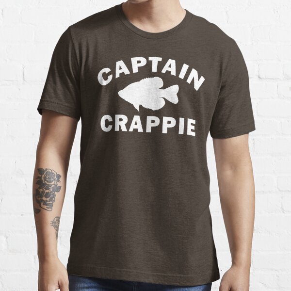Captain Crappie Essential T-Shirt for Sale by Marcia Rubin