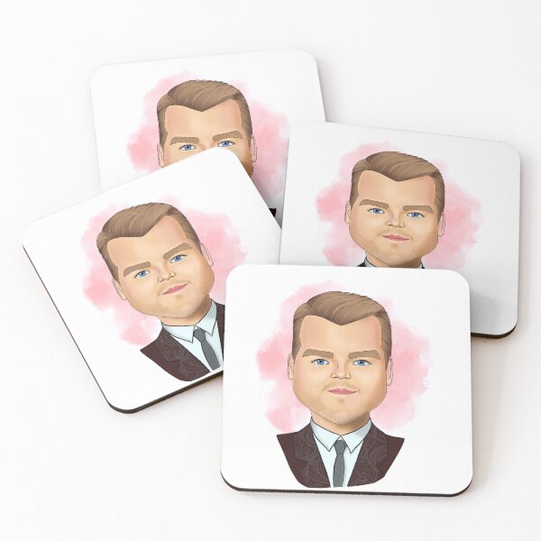 Item preview, James Corden cartoon designed and sold by GoolPictures.