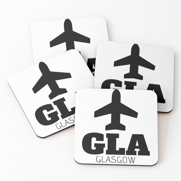 Item preview, GLA - Glasgow Airport Code Souvenir designed and sold by juvajay.