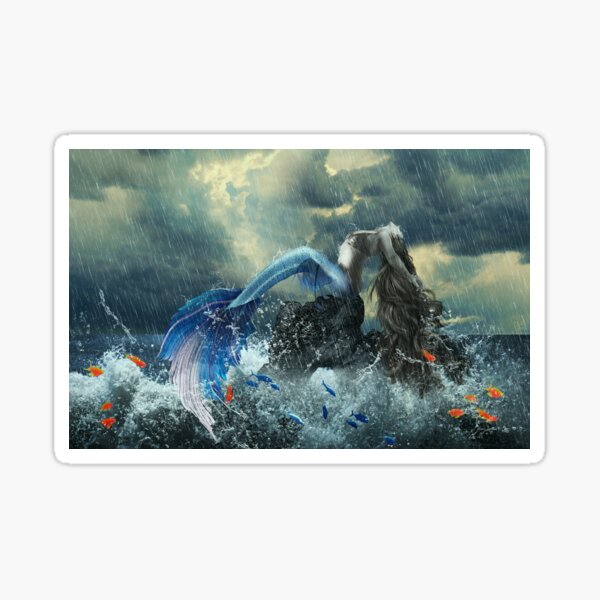 Mermaids Inferno Sticker
