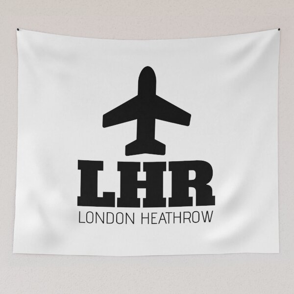 Item preview, LHR - London Heathrow Airport Code Souvenir designed and sold by juvajay.