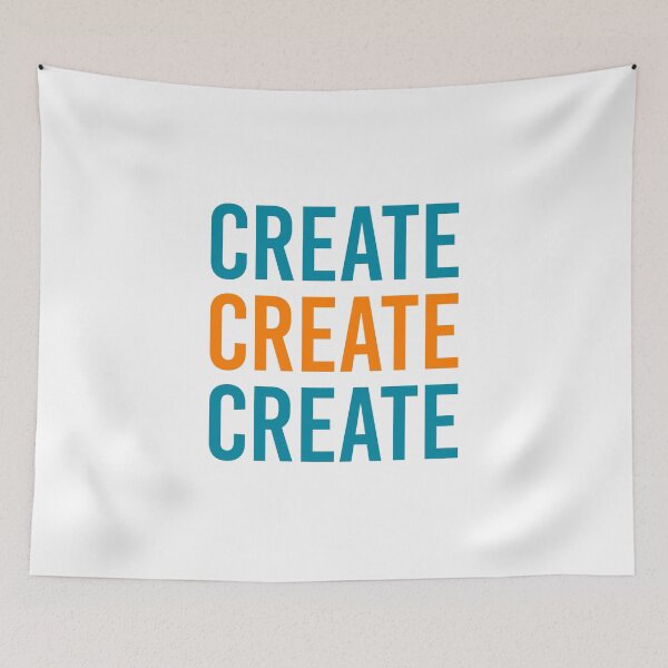 Item preview, CREATE CREATE CREATE   designed and sold by Inspirationmotivation.