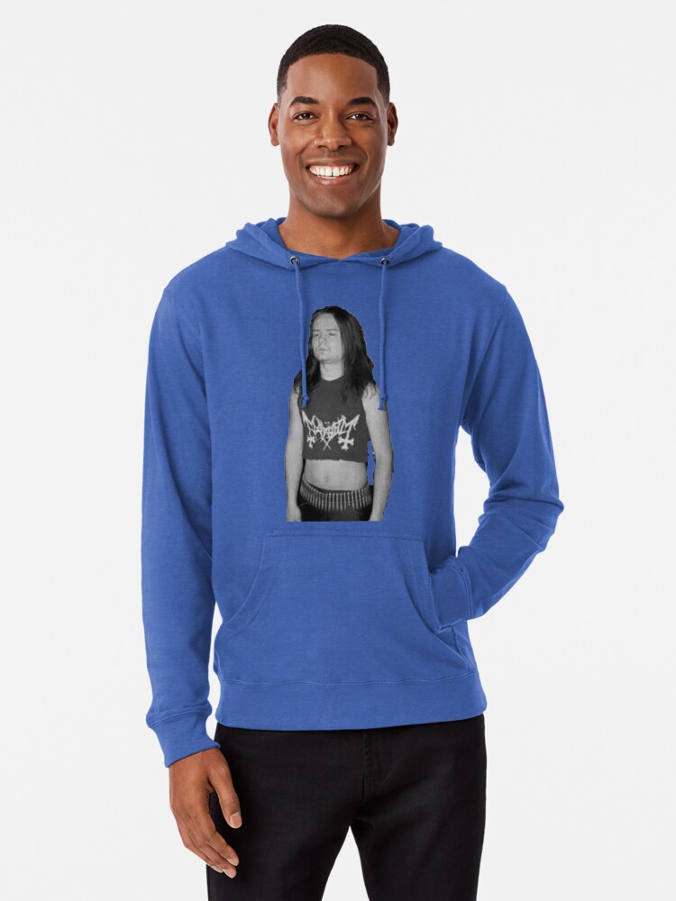 Euronymous Cut Off Lightweight Hoodie for Sale by afv1995