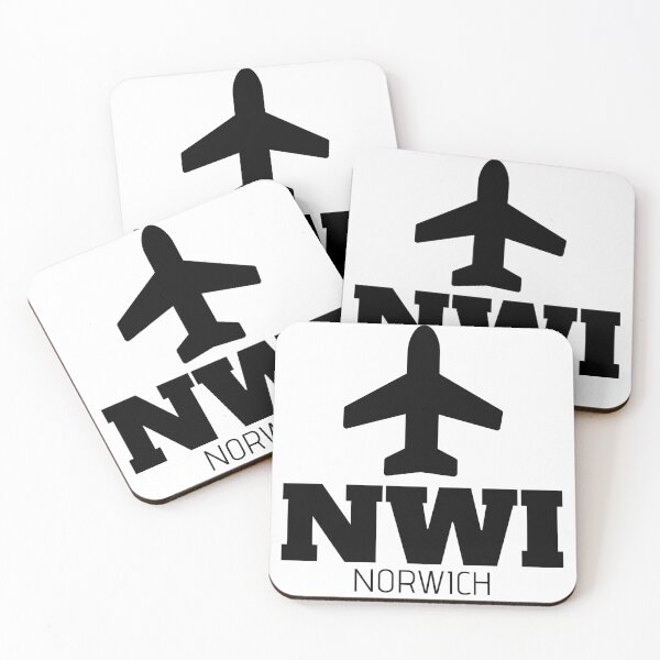 Item preview, NWI - Norwich Airport Code Souvenir designed and sold by juvajay.