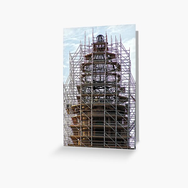 Scaffolding Greeting Card
