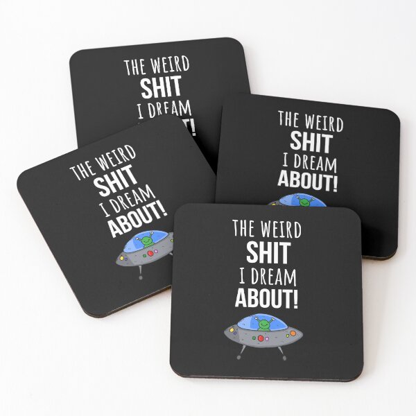 Item preview, The Weird Shit I Dream About designed and sold by PinkPandaPress.