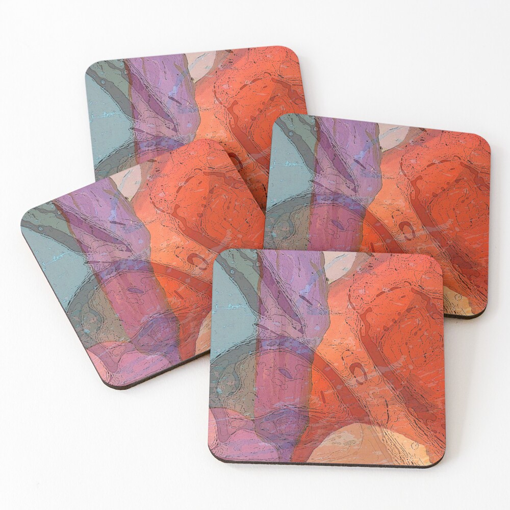Item preview, Coasters (Set of 4) designed and sold by bluerabbit.