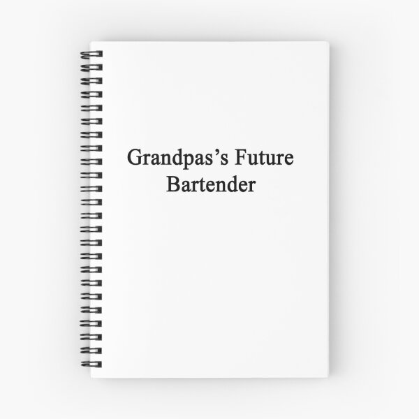 Item preview, Grandpa's Future Bartender  designed and sold by supernova23.