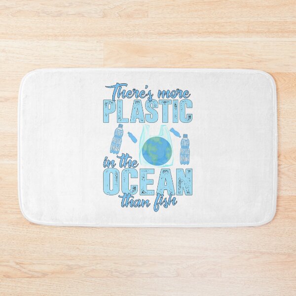 Item preview, More Plastic Than in The Ocean Than Fish Plastic Pollution Protest Gift designed and sold by Maljonic.