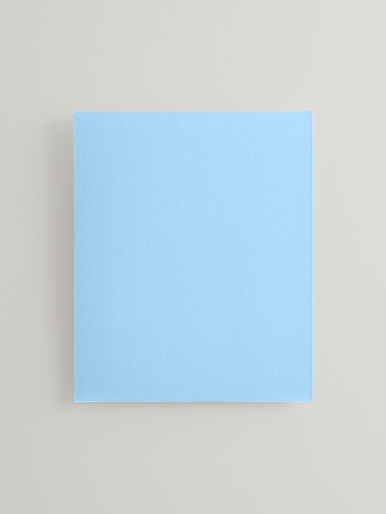 Pastel Blue - Light Pale Powder Blue - Solid Color Art Print by