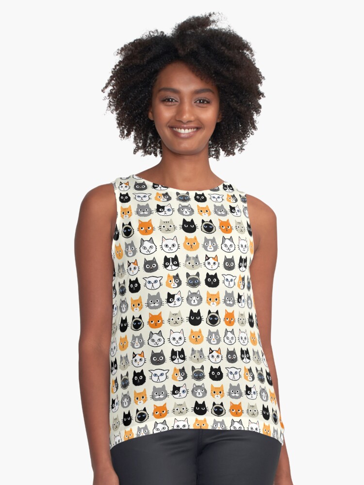 Item preview, Sleeveless Top designed and sold by ShortCoffee.