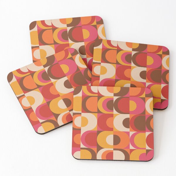 Item preview, Warm Disco Grid designed and sold by the-outfoxed.