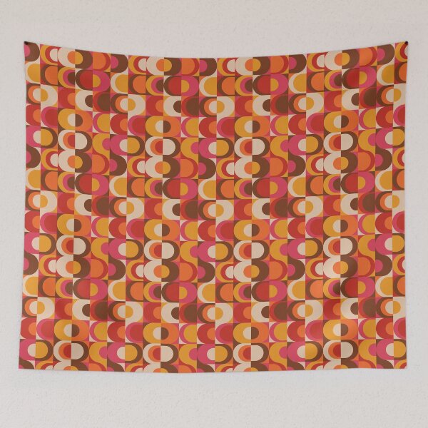 Item preview, Warm Disco Grid designed and sold by the-outfoxed.