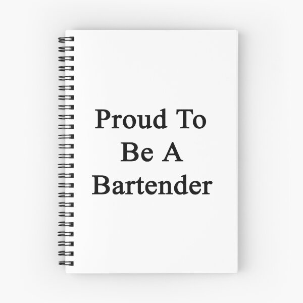 Item preview, Proud To Be A Bartender  designed and sold by supernova23.