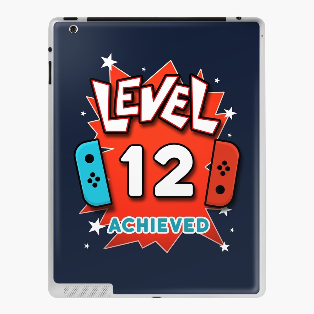 12 Year Old Gamer Boy 12nd Perfect Birthday Gaming Classic Round Sticker