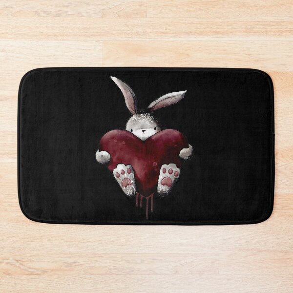 Artikelvorschau, Gothic Love Bloody Heart Bunny entworfen und verkauft von LuciaS.