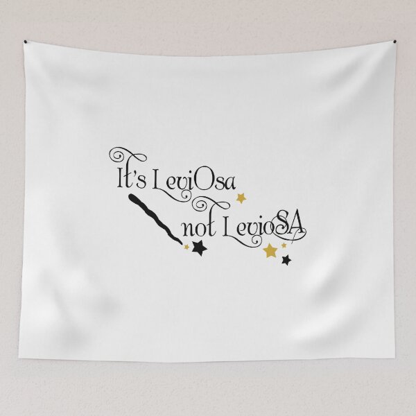 Item preview, Leviosa Wizard Magic Witch Wand T-Shirt Black designed and sold by ArtikIceTees.