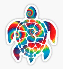 Pegatina Tie Dye Turtle