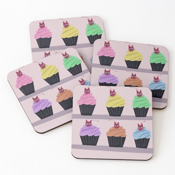 Item preview, Cupcake Cats designed and sold by MuertoCupcake.
