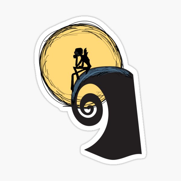 Jack just chillin Sticker
