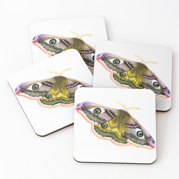 Item preview, Emperor Hawk Moth Watercolor Painting Wildlife Artwork designed and sold by Alison Langridge.