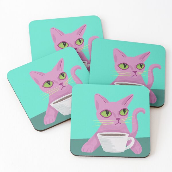 Item preview, Coffee Cat designed and sold by MuertoCupcake.