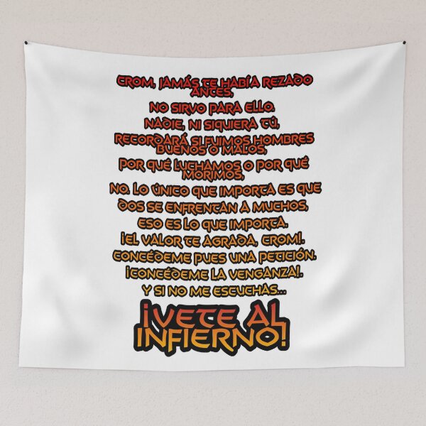 Item preview, I pray to Crom designed and sold by SantiagoFuster.
