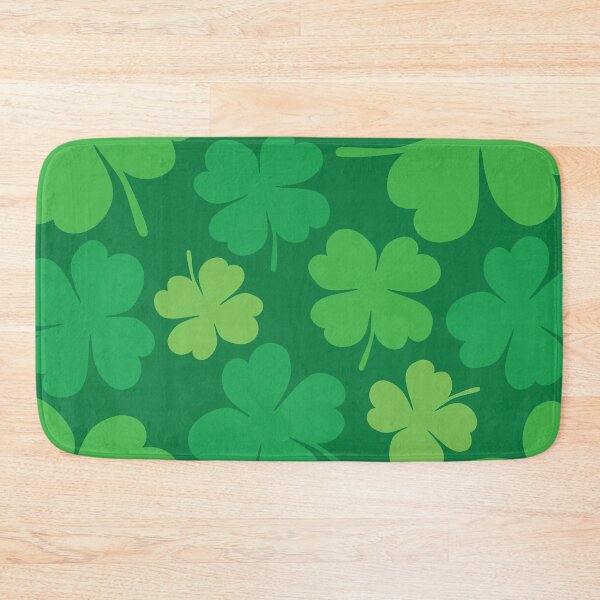 Item preview, Lucky 4 Leaf Clover Pattern designed and sold by Design Minds Boutique.