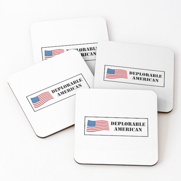 Item preview, Deplorable American Republican USA Flag Donald Trump designed and sold by Frugal-Fox.