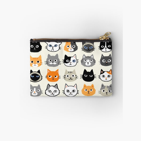 Item preview, Assorted Cat Faces | Cute Quirky Kitty Cat Drawings designed and sold by Jenn Inashvili.