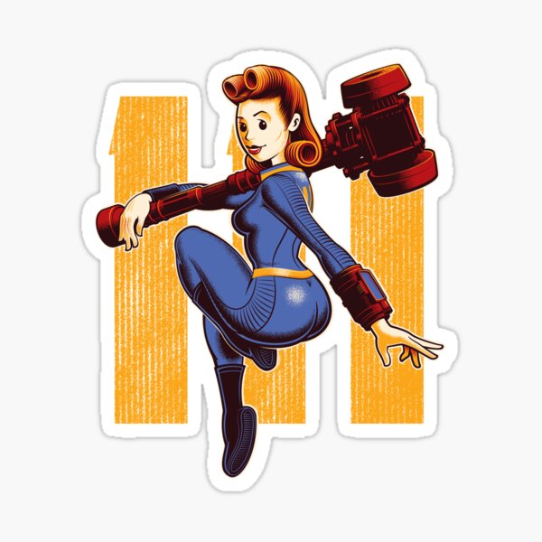Vault Girl Sticker