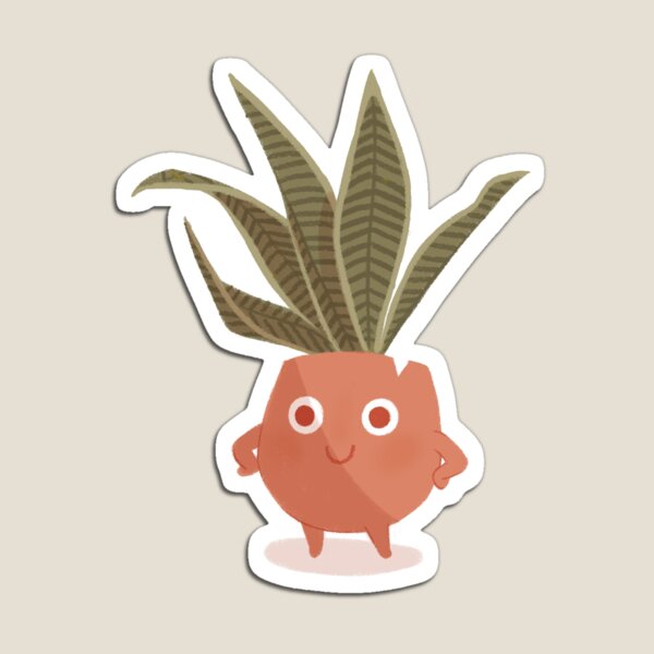 Happy Plant Magnet
