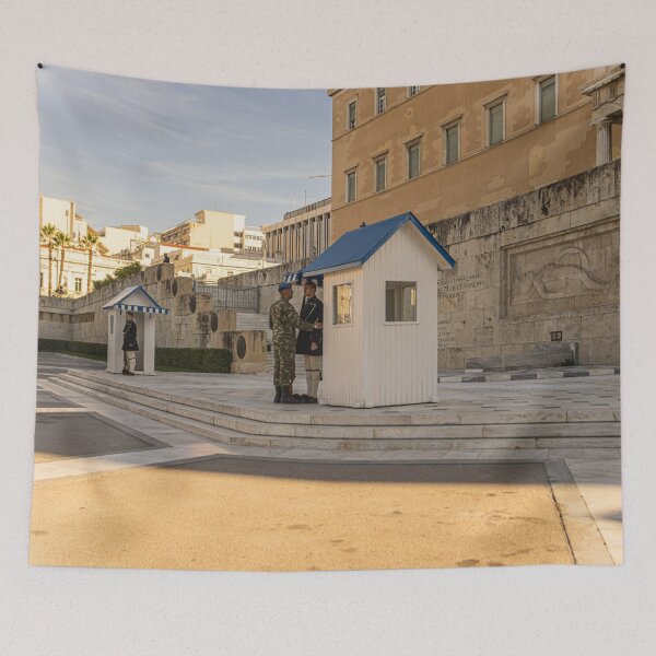 Item preview, Evzones at Syntagma Square designed and sold by KensLensDesigns.