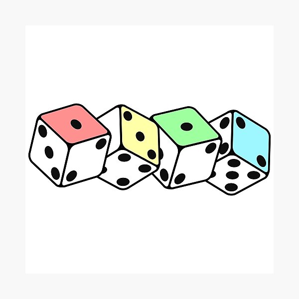 Pastel Dice - ACAB / 1312 Lámina fotográfica