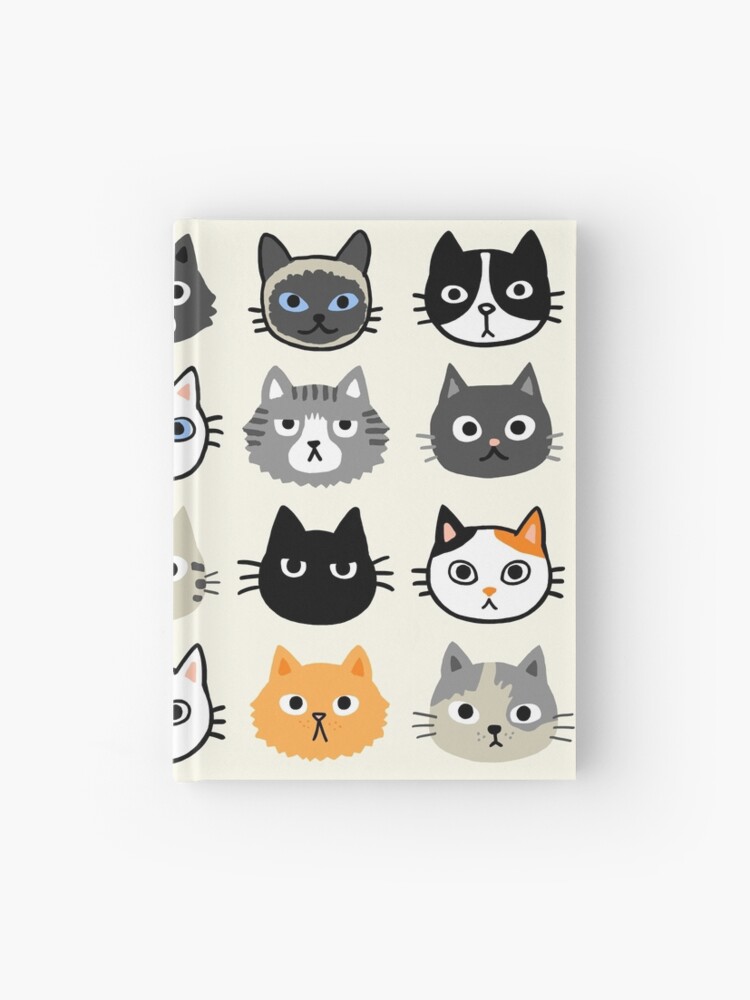 Veterinary Science: Cats Hardcover Notebook - Lined/Grid