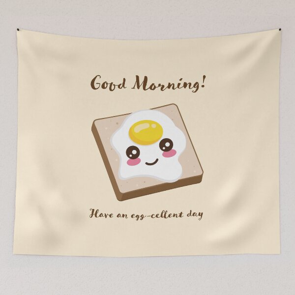 Item preview, Have an egg-cellent day! designed and sold by HotVector.