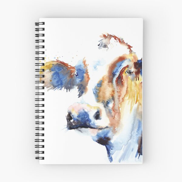 Item preview, Brown Cow Watercolour de Emma Parrish designed and sold by Emma Parrish.