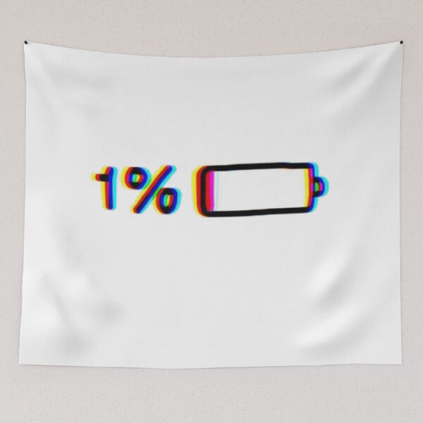 Aperçu de l'œuvre 1% BATTERY GLITCH créée et vendue par husicn87.