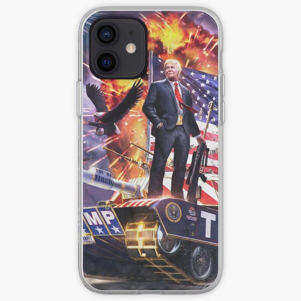 Trump on a Tank iPhone Soft Case