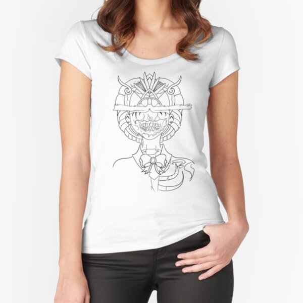 Beauty in death Fitted Scoop T-Shirt