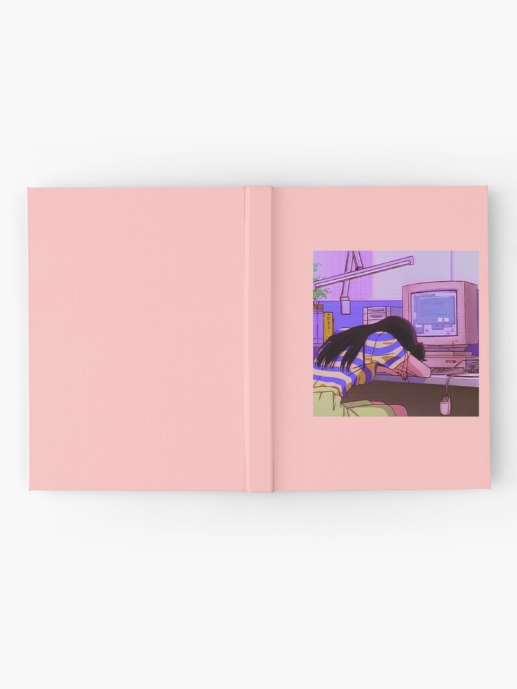 Anime Aesthetic Hardcover Journal By Rappunzel Redbubble