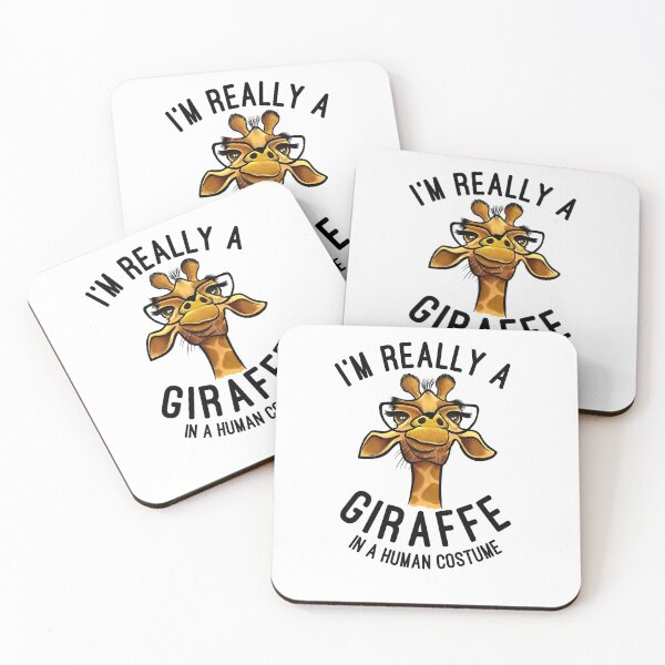 Item preview, I'm Really A Giraffe In A Human Costume Giraffes Lovers  designed and sold by basselelkadi.