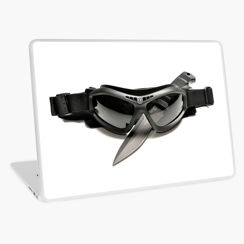 Goggles & Blade Laptop Skin