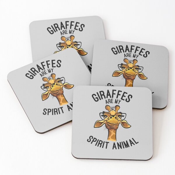 Item preview, Giraffes Are My Spirit Animal Giraffe Lovers Gift  designed and sold by basselelkadi.