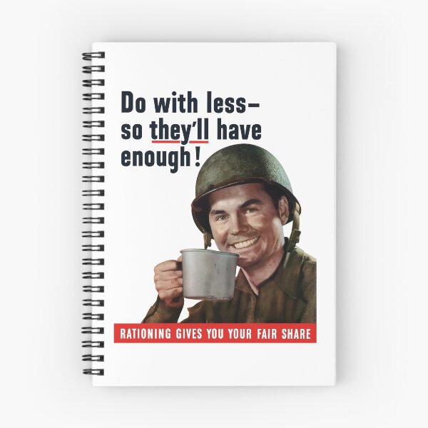 Item preview, Do With Less So They'll Have Enough - WW2 designed and sold by warishellstore.