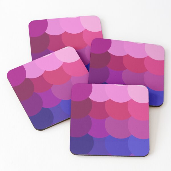 Item preview, Purple and pink overlapping circles pattern designed and sold by Sweetsavy.