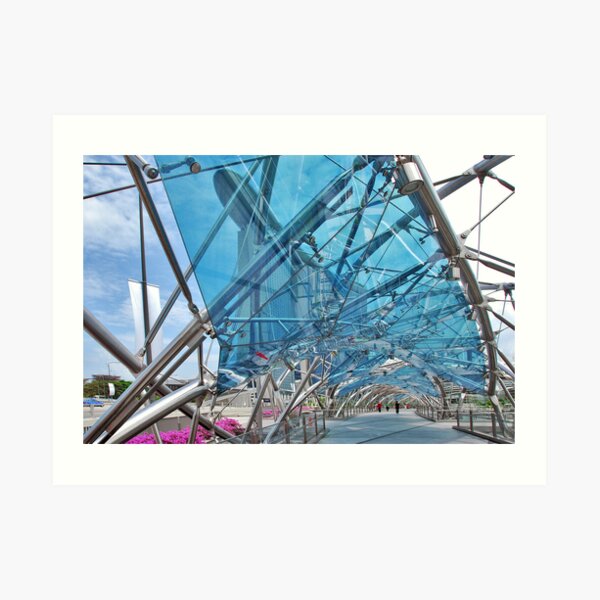 The Helix Bridge 5 Art Print